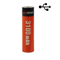 Аккумулятор Acebeam IMR 18650 на 3100mah USB-C